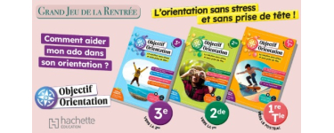 Femme Actuelle:  25 cahiers "Objectif Orientation" à gagner