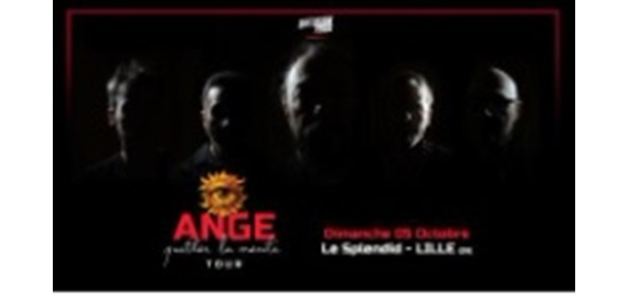 Lille la Nuit: Des invitations pour le concert de Ange à Lille à gagner