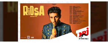 NRJ: Des invitations pour le concert de Ridsa à gagner