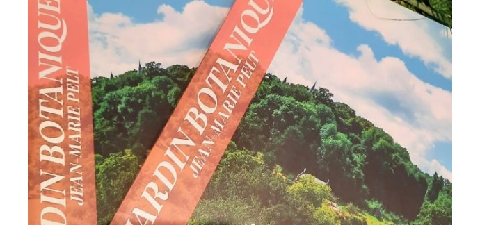 France Bleu: 2 livres "Le jardin botanique" à Nancy à gagner