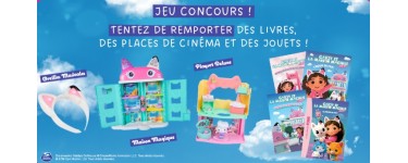 Hachette: 3 jouets "Gabby" + 4 livres + 2 places de cinéma pour le film à gagner