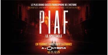 TF1: 5 lots de 2 invitations pour le spectacle "Piaf le spectacle" à gagner
