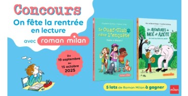 Familiscope: 5 lots de 2 livres jeunesse à gagner