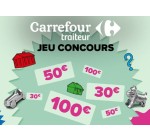 Carrefour: Des lots de bons d'achat Carrefour à gagner