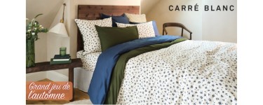 Femme Actuelle: 6 parures de lit Carré Blanc à gagner