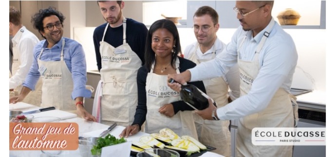 Femme Actuelle: Des lots de 2 bons pour cuisiner ou pâtisser à l'Ecole Ducasse à gagner