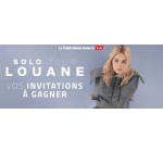 Riffx: 10 lots de 2 invitations VIP pour le concert de Louane à gagner
