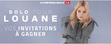 Riffx: 10 lots de 2 invitations VIP pour le concert de Louane à gagner
