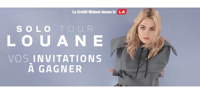 Riffx: 10 lots de 2 invitations VIP pour le concert de Louane à gagner