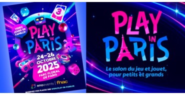Femme Actuelle: 42 lots de 4 entrées pour le Salon du Jeu et du Jouet à Paris à gagner