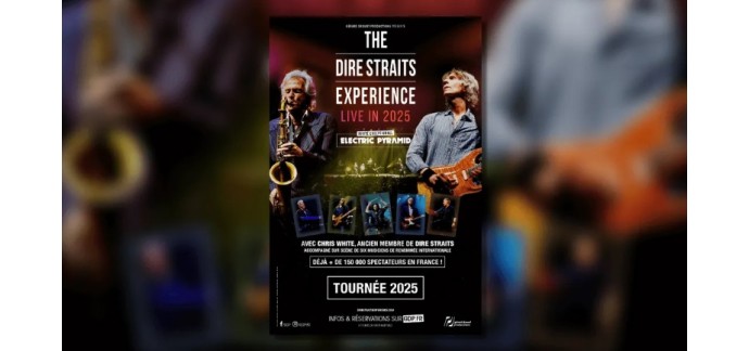 Alouette: Des invitations pour le concert "The Dire Straits Experience" à gagner
