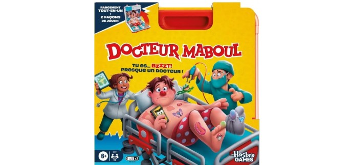 Europe1: 1 jeu de société "Docteur Maboul" à gagner