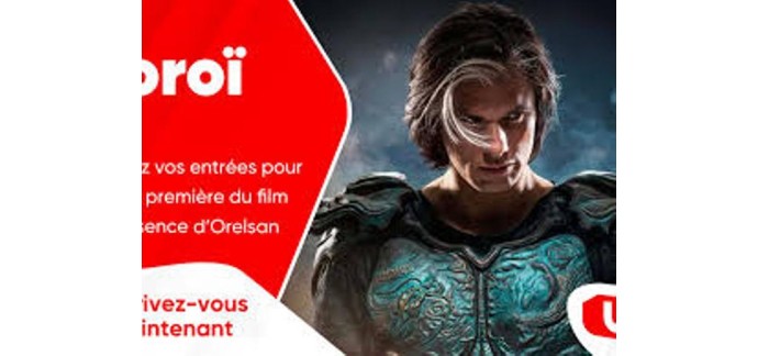 Carrefour: 100 lots de 2 places de cinéma pour le film "Yoroï" à gagner
