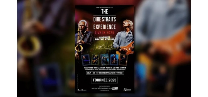 Alouette: Des invitations pour le concert de "The Dire Straits Experience" à gagner