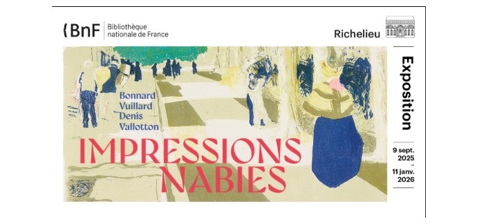 Arte: 12 lots de 2 entrées pour l'exposition "Impression Nabies" à Paris à gagner