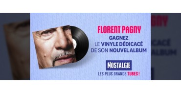 Nostalgie: 1 vinyle "Grandeur Nature" dédicacé par Florent Pagny à gagner