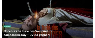 L'Info Tout Court: 2 Blu-Ray/DVD du film "La furie des vampires" à gagner