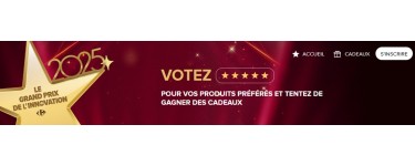 Carrefour: Divers cadeaux à gagner