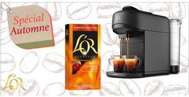 Cuisine Actuelle: Des machines à café L’OR Barista Absolu + des paquets de 10 capsules Pumpkin Spice à gagner