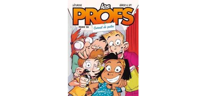Carrefour: 40 albums BD "Les profs - T28" à gagner