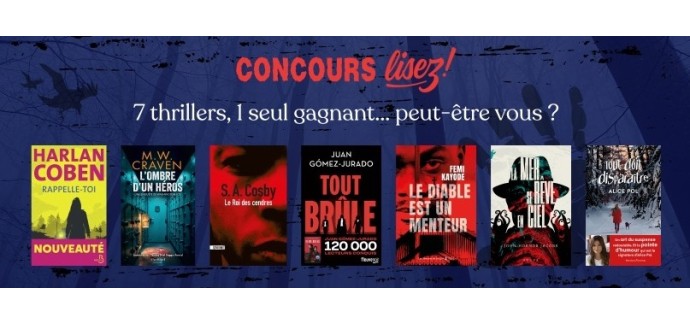 Robert Laffont: 1 lot de 7 romans à gagner