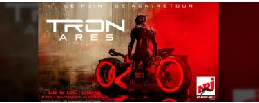 NRJ: 25 lots de 2 places de cinéma pour "Tron : Ares" à gagner
