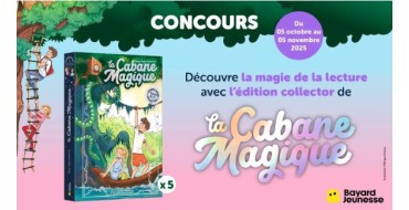 Familiscope: 5 livres jeunesse "La cabane magique - T2" à gagner