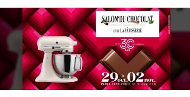 Chérie FM: Divers lots pour le Salon du chocolat et de la pâtisserie à gagner