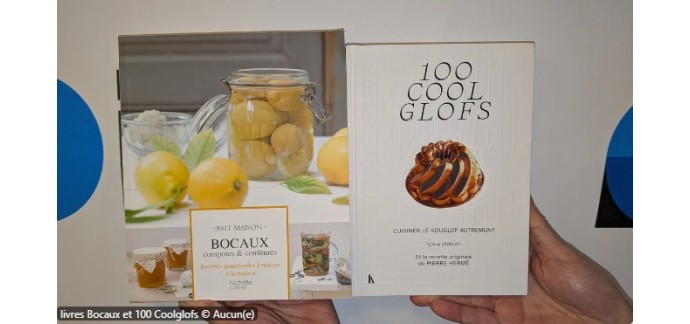France Bleu: 1 lot de 2 livres de cuisine à gagner