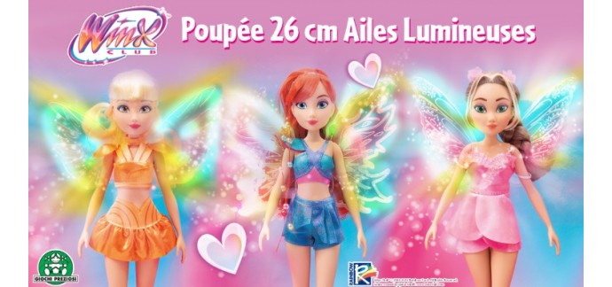 TF1: 3 poupées Winx à gagner