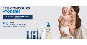 Bioderma: Des lots d'huile de douche et de baume hydratant à gagner