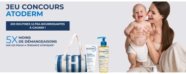 Bioderma: Des lots d'huile de douche et de baume hydratant à gagner