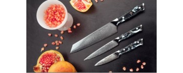 LeFooding: 1 set de 3 couteaux Nagoya à gagner
