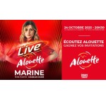 Alouette: Des invitations pour le concert de Marine à gagner