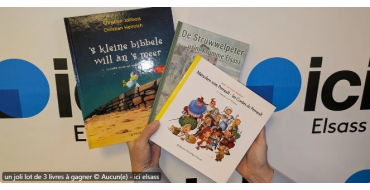France Bleu: 1 lot de 3 livres jeunesse en français et alsacien à gagner
