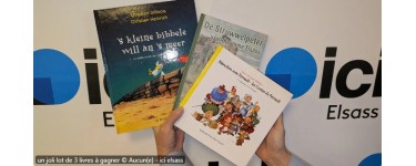 France Bleu: 1 lot de 3 livres jeunesse en français et alsacien à gagner