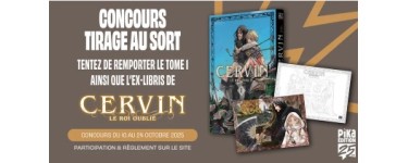 Offresasaisir: 1 album BD "Cervin - le roi oublié" + 1 ex-libris à gagner