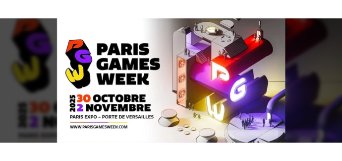 Chérie FM: 4 lots de 4 entrées pour le salon Paris Games Week à Paris à gagner
