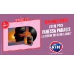 RFM: Des packs CD + Vinyle "Le retour des beaux jours " de Vanessa Paradis à gagner