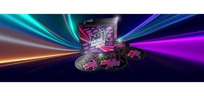 NRJ: Des albums CD de la compilation "NRJ Music Awards 2025" à gagner