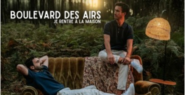 TF1: 5 lots comportant 1 album CD "Je rentre à la maison" de Boulevard des airs + 1 carnet à gagner
