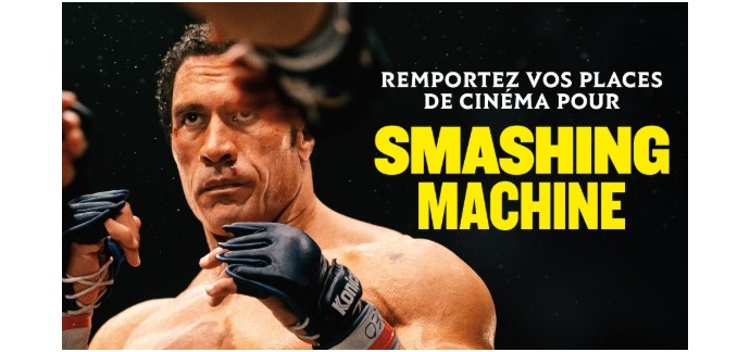 TF1: Des places pour le film "Smashing machine" à gagner