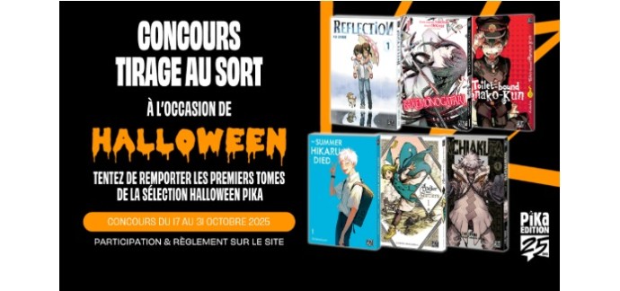 Pika Edition: 3 lots de 14 mangas à gagner