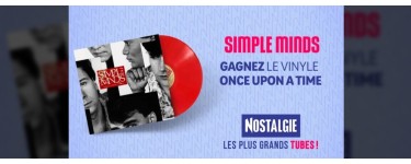 Nostalgie: 1 vinyle collector "Once Upon A Time" de Simple Minds à gagner
