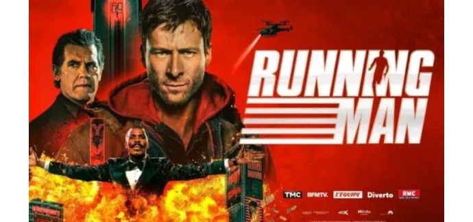 BFMTV: Des invitations pour l'avant-première du film "Running Man" à gagner