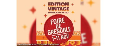 France Bleu: 4 lots de 4 entrées à la Foire de Grenoble à gagner