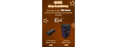 Télé Loisirs: 1 enceinte Klipsch Miam et 2 enceintes Klipsch Detroit à gagner