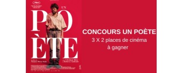 Blog Baz'art: 3 lots de 2 places de cinéma pour le film "Un Poète" à gagner