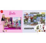 Femme Actuelle: 1 calendrier de l'avent Minecraf + 1 calendrier de l'avent Barbie Fashionista à gagner