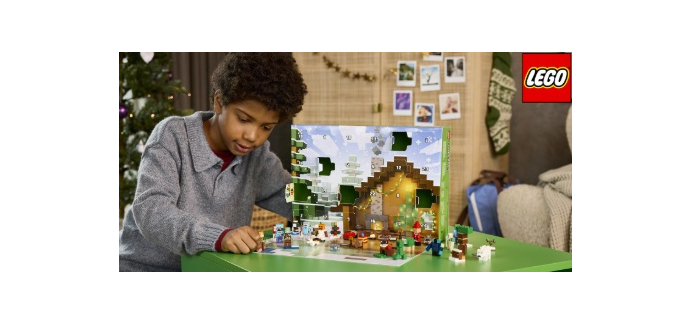 Femme Actuelle: 10 calendriers de l’Avent LEGO Minecraft à gagner